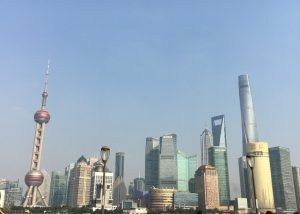 東浦地区の近代的な超高層ビル